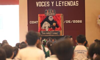 Reúne ‘Voces y Leyendas’ talento, cultura e imaginación infantil en Coatzacoalcos