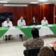 Pacientes oncológicos y autoridades del IMSS Veracruz Sur sostienen reunión de trabajo