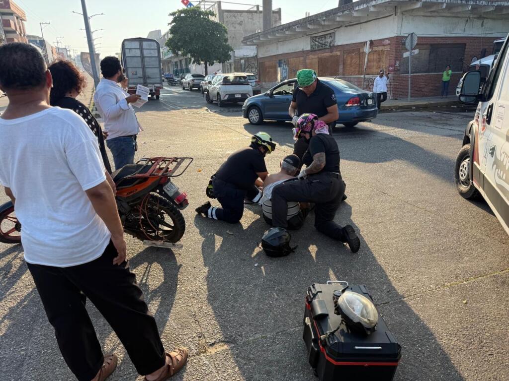 *Cerca de 130 accidentes en moto se han registrado en 2026 en Coatzacoalcos*