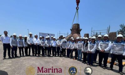 Inicia rehabilitación de escollera en el Puerto de Coatzacoalcos; colocarán 450 tetrápodos