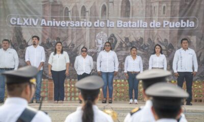 Cosoleacaque conmemora el 164 aniversario de la Batalla de Puebla