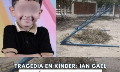 Tragedia en kínder: Ian Gael perdió la vida tras caer de un columpio dañado en Monclova