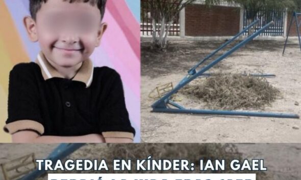 Tragedia en kínder: Ian Gael perdió la vida tras caer de un columpio dañado en Monclova