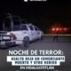Noche de terror: asalto deja un comerciante muerto y otro herido en Hidalgotitlán