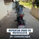 Reportan robo de motocicleta en zona Centro de Cosoleacaque