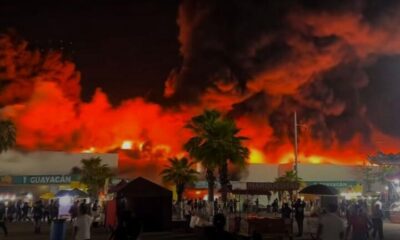Incendio en Feria Tabasco deja 5 muertos