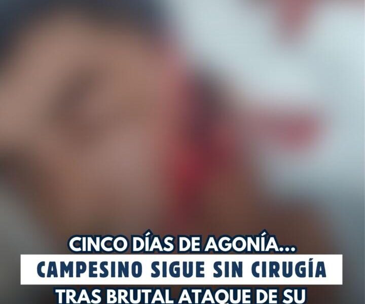 Cinco días de agonía: campesino sigue sin cirugía tras brutal ataque de su propio hijo en Soteapan, Ver.