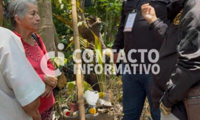 (+VIDEO) Protección Civil brinda apoyo a adulta mayor que perdió su casa tras tormenta en Minatitlán
