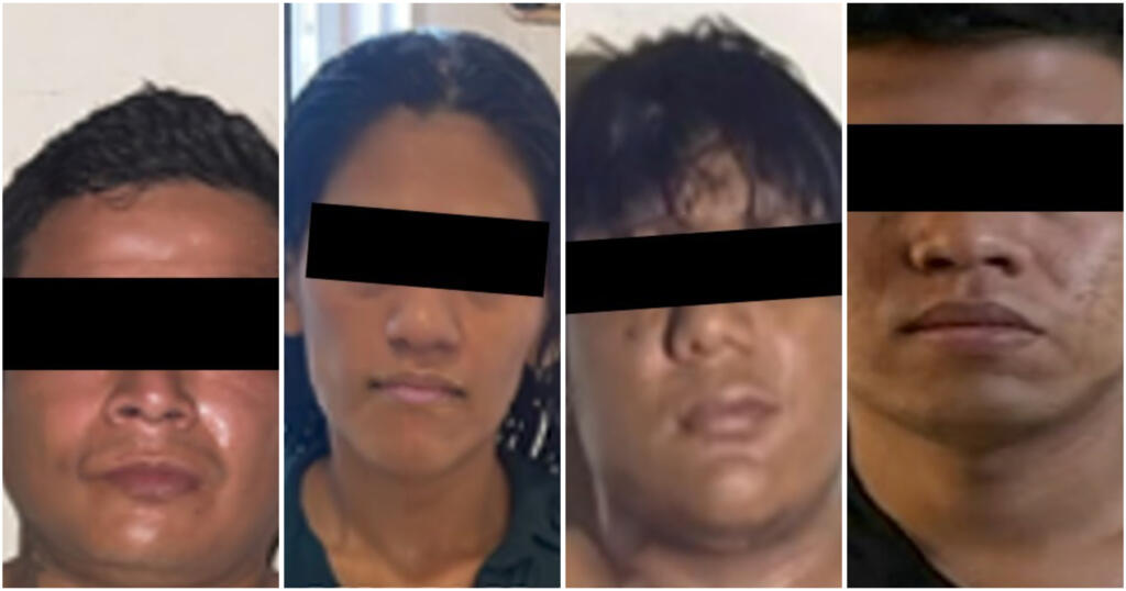 Detienen en Coatzacoalcos a cinco presuntos implicados en el homicidio de una mujer