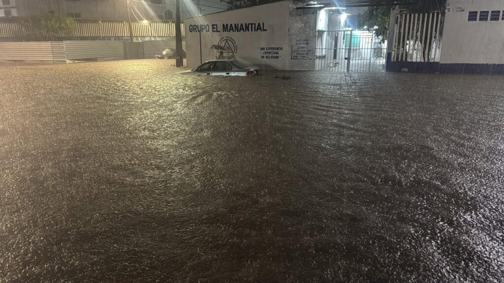 En próximas horas las lluvias serán más intensas en Coatzacoalcos, superando los 150 milímetros