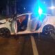 Tres lesionados en aparatoso accidente en la salida de Lomas de Barrillas