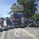 (+VIDEO) Mapachapa cierra carretera y exige liberación de mototaxis asegurados en operativo