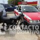 Motociclista resulta lesionado tras corte de circulación de taxi en Minatitlán