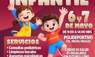 Llega la Feria de Salud Infantil en Minatitlán 🧸🌟🩺