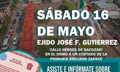 ¡Atención, habitantes del ejido José F. Gutiérrez y alrededores!