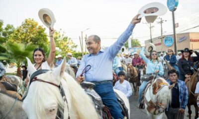La Cabalgata de la Unidad hizo vibrar la Feria Ganadera Minatitlán 2026