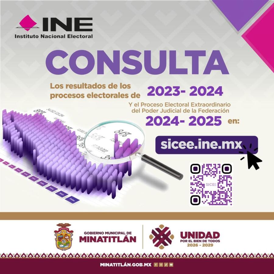 📊 Consulta los resultados electorales de manera fácil y transparente.