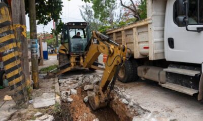 Continúan trabajos de mantenimiento en la red de drenaje
