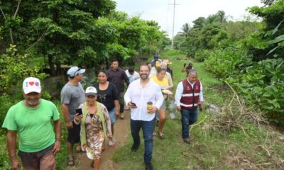 Llevará Pedro Miguel Rosaldo fresado a todas las zonas bajas no regularizadas de Coatzacoalcos