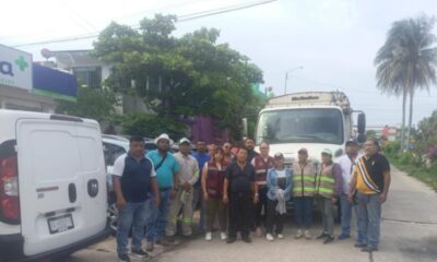 Suman 87 toneladas de cacharros retirados en tres Jornadas de Descacharrización en Coatzacoalcos
