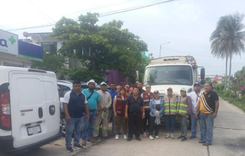 Suman 87 toneladas de cacharros retirados en tres Jornadas de Descacharrización en Coatzacoalcos