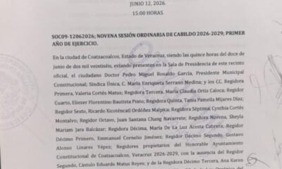 Coatzacoalcos realizará jornada extraordinaria para elección de la Subagencia Municipal de la localidad 5 de Mayo