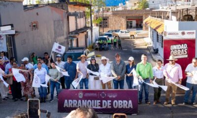 Guillermo Reyes Espronceda da arranque a rehabilitación de red de drenaje y agua potable en Santa Clara