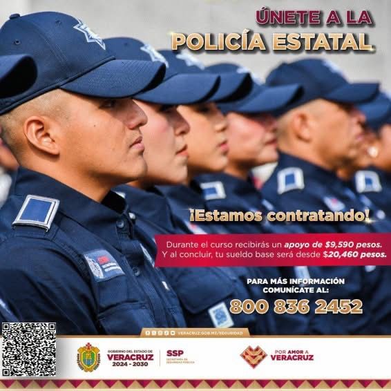 Únete a la Policía Estatal