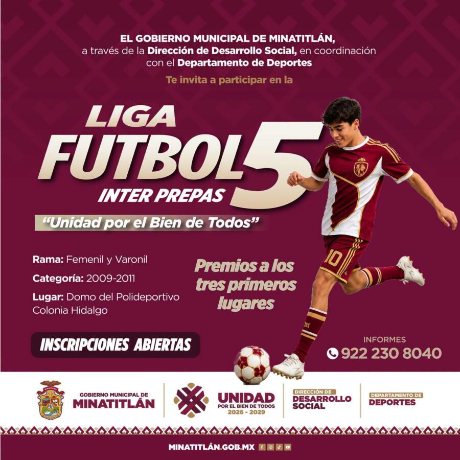 ⚽🏆 ¡Demuestra tu talento y representa a tu preparatoria!