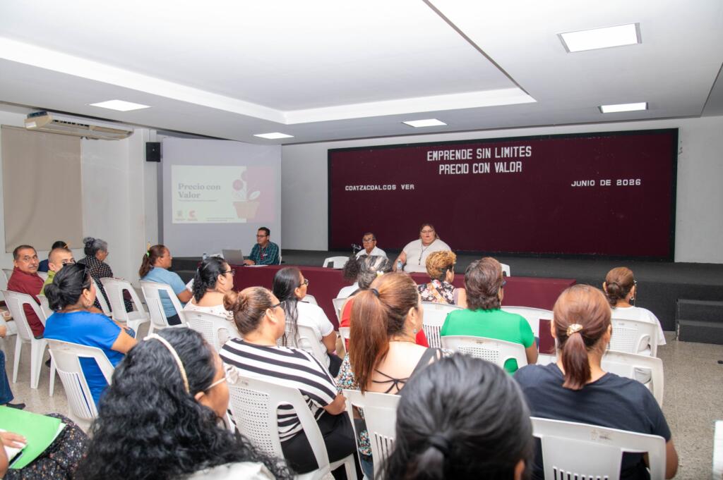 Inicia con éxito el programa de capacitación “Emprende Sin Límites” para fortalecer a emprendedores de Coatzacoalcos