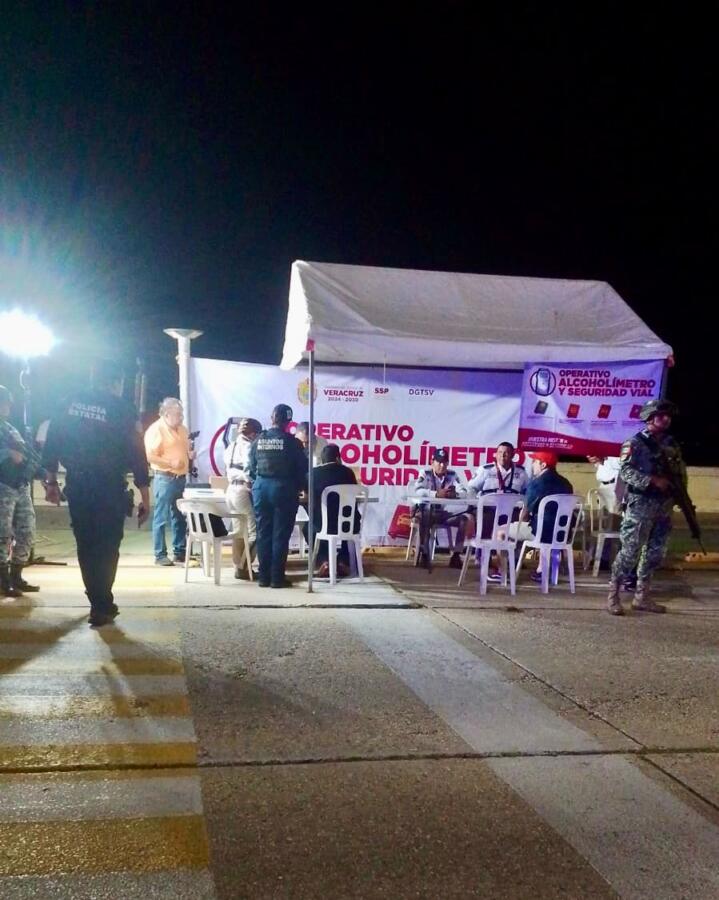 Destaca alcalde resultados de los operativos de alcoholímetro en Coatzacoalcos