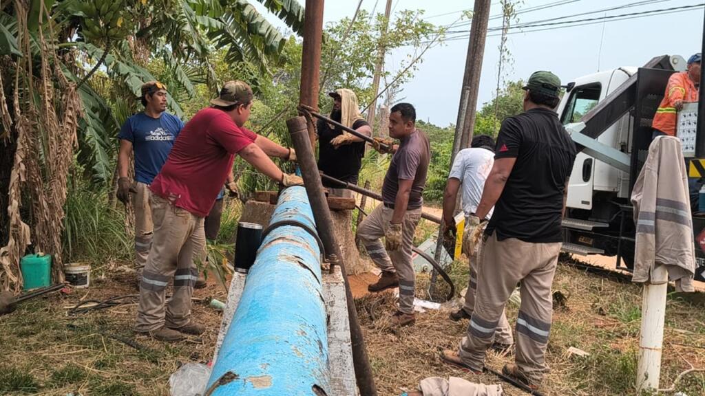 CMAS sustituye equipo de bombeo en 13 pozos y fortalece el abasto de agua para más de 80 mil habitantes