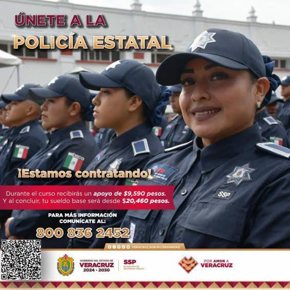 ¡Únete a la Policía Estatal!