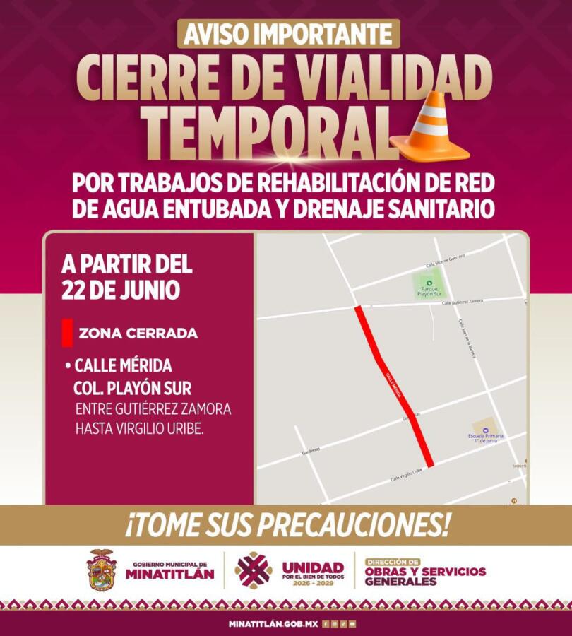 AVISO VIAL 🚧