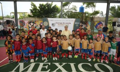 “Que ruede el balón”: inauguran canchas rehabilitadas del Mundial Social 2026 en Coatzacoalcos