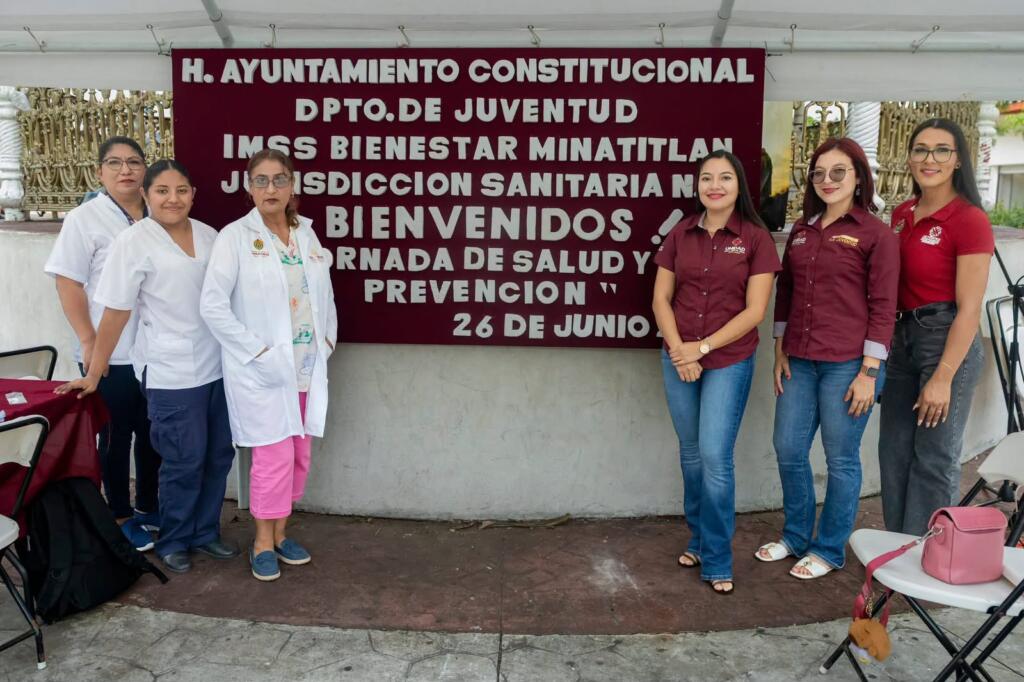 Minatitlán impulsa acciones de salud y prevención