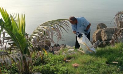 Retiran 300 kilos de basura en jornada de limpieza realizada en las Escolleras de Coatzacoalcos