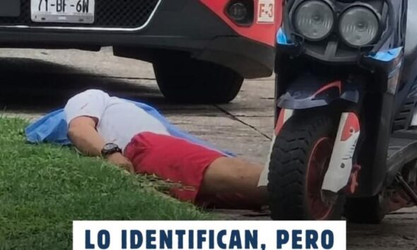 Lo identifican, pero nadie reclama el cuerpo del encargado de conocido bar asesinado en Cosoleacaque