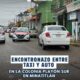Encontronazo entre taxi y auto en la colonia Playón Sur; esto sabemos