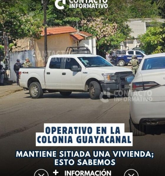 Operativo en la colonia Guayacanal mantiene sitiada una vivienda; esto sabemos