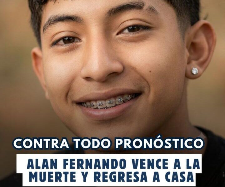 Contra todo pronóstico, Alan Fernando vence a la muerte y regresa a casa tras grave accidente en Chinameca