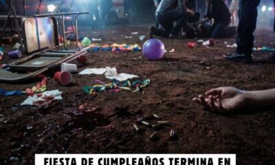 Fiesta de cumpleaños termina en tragedia; un hombre muere y dos mujeres resultan heridas