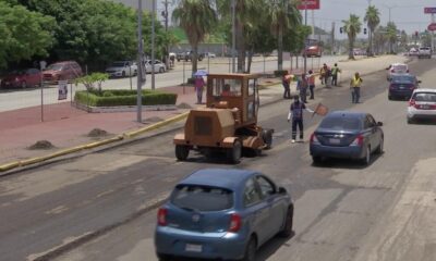 Continúan los trabajos de reencarpetamiento sobre la avenida Universidad en Coatzacoalcos
