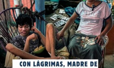 (+VÍDEO) Con lágrimas, madre de familia pide apoyo para no abandonar el tratamiento de su hijo en Minatitlán