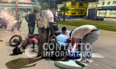 Repartidor en moto lucha por su vida; piden ayuda para cubrir gastos médicos tras fuerte accidente en Minatitlán