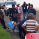 Fuerte choque entre taxi y camioneta deja un lesionado en Minatitlán