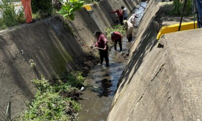 Limpieza de canales en Coatzacoalcos, una labor clave para prevenir inundaciones