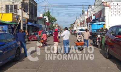 Liberan calles del Playón Sur; retiran estructuras abandonadas y apartados ilegales