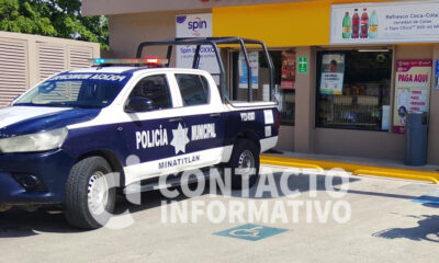 Asaltan tienda de conveniencia en la colonia Nueva Mina; ladrón escapó en motocicleta