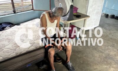 «Me preocupa que una noche ya no despierte»; piden ayuda para adulto mayor que vive solo y enfermo en Minatitlán